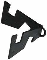 Подставка для телефона Luazon, брелок, складная, чёрная