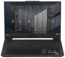 15.6″ Игровой ноутбук ASUS TUF Gaming A15 FA507NU-LP101, 1920x1080, IPS, AMD Ryzen 5 7535HS, ядра: 6 х 3.3 ГГц, RAM 16 ГБ, SSD 512 ГБ, GeForce RTX 4050 для ноутбуков 6 ГБ, без ОС