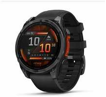 Умные часы Garmin Fenix 8 47 мм Amoled Slate with Silicone Band (010-02904-00)