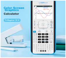 Texas Instruments TI-Nspire CX II Color Screen English-Chinese Programming Graphing Calculator for IB AP SAT Exams, Domestic And International Use