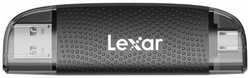 Картридер Lexar Dual Slot USB-A/C microSD/SD USB 3.1