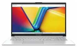 Ноутбук ASUS VivoBook E1504GA-BQ527 / 90NB0ZT1-M00VB0 / Intel N100 / 8Gb / 256Gb / 15.6 FHD IPS / DOS серебристый