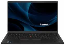Ноутбук Lenovo ThinkPad X1 Carbon Gen 9 Intel Core i7 1185G7 2800MHz / 14″ / 1920x1200 / 16GB / 512GB SSD / DVD нет / Intel Iris Xe Graphics / Wi-Fi / Bluetooth / Windows 10 Pro, Black