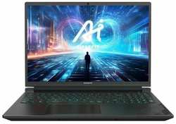 Ноутбук игровой GIGABYTE G6X 9KG-43KZ854SH, 16″, 2024, IPS, Intel Core i7 13650HX 2.6ГГц, 14-ядерный, 16ГБ DDR5, 1ТБ SSD, NVIDIA GeForce RTX 4060 для ноутбуков - 8 ГБ, Windows 11 Home, серый