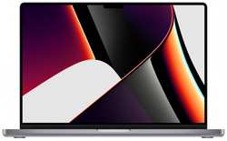 Ноутбук Apple MacBook Pro A2485, 16.2″, IPS, Apple M1 Pro 10 core 16ГБ, SSD 512ГБ, космос (mk183ru/a)