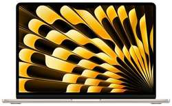 13.6″ Ноутбук Apple MacBook Air 13 2024 2560x1664, Apple M3, RAM 16 ГБ, SSD 512 ГБ, Apple graphics 10-core, macOS, MXCR3LL/A, Starlight, английская раскладка