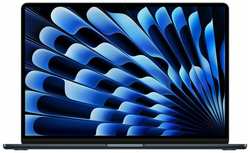 Apple MacBook Air 15″ (M3, 8C CPU/10C GPU, 2024), 8 ГБ, 512 ГБ SSD, «полуночный »