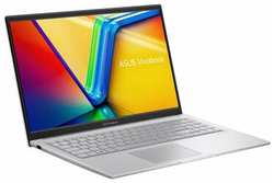 Ноутбук Asus Vivobook X1504ZA, Intel i3- 1215U ,16Gb SSD512Gb, Windows 11, Cеребристый , Подсветка клавиатуры. Русская клавиатура