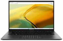 Ноутбук ASUS Zenbook 14 UM3402YA-KP838 14″ (2560x1600) IPS /  AMD Ryzen 5 7430U /  16 ГБ LPDDR4 /  512 ГБ SSD /  AMD Radeon Graphics /  Без системы, Черный (90NB0W95-M01JZ0)