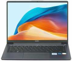 Ноутбук HUAWEI MateBook D14 14″ / Intel Core i5 1240P 1.7ГГц / Intel Iris Xe Graphics / 8 / 512Gb / Серый / Windows 11 Home / RU