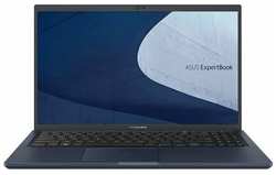 Ноутбук ASUS ExpertBook B1500CBA-BQ2445 15.6″ (1920x1080) IPS /  Intel Core i5-1235U /  16 ГБ DDR4 /  512 ГБ SSD /  Intel Iris Xe Graphics /  Без системы, Черный (90NX0551-M032H0)