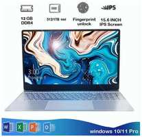 MAIMEITE Ноутбу-J4125 Laptop Windows 11 10 Pro 1920*1080 портативный Intel Ноутбу DDR4 SSD 512ГБ