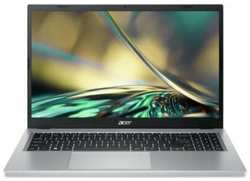 Ноутбук Acer Aspire 3 A315-510P-30EA Intel Core i3 N305, 1.8 GHz - 3.8 GHz, 8192 Mb, 15.6″ Full HD 1920x1080, 256 Gb SSD, DVD нет, Intel UHD Graphics, No OS, серебристый, 1.7 кг, NX. KDHER.002