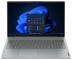 Ноутбук Lenovo V15 G4 AMN, 15.6″ (1920x1080) TN / AMD Ryzen 5 7520U / 8ГБ LPDDR5 / 512ГБ SSD / Radeon 610M / Без ОС, серый (82YU00W9IN)