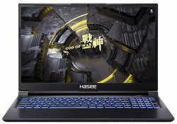 Ноутбук HASEE Z8D6 FHD, 15.6″ (1920x1080) IPS 144Гц / Intel Core i7-12650H / 16ГБ DDR5 / 512ГБ SSD / GeForce RTX 4060 8ГБ / Без ОС, черный (Z8D6 FHD)