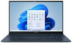 Ноутбук ASUS Zenbook 15 OLED UM3504DA-MA432, 15.6″ (2880x1620) OLED 120Гц / AMD Ryzen 5 7535U / 16ГБ LPDDR5 / 512ГБ SSD / Radeon Graphics / Без ОС, синий (90NB1161-M00KL0)