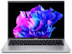 Ноутбук Acer Swift Go SFG14-71-57SJ, 14″ (2880x1800) OLED 90Гц/Intel Core i5-13420H/16ГБ LPDDR5/1ТБ SSD/UHD Graphics/Без ОС, (NX. KLQCD.005)