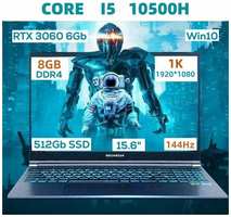 Mechrevo Игрoвой нoутбук Мechrevo Umi Рro 3 Core i5 10500H / RTХ 3060 6Gb / 15.6″ 2560x1440 165Hz / 8Gb DDR4 / 512Gb SSD / Win10