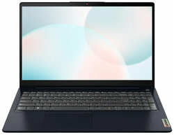 Ноутбук Lenovo IdeaPad 3 15ABA7, 15.6″ (1920x1080) TN / AMD Ryzen 3 5425U / 8ГБ DDR4 / 256ГБ SSD / Radeon Graphics / Без ОС, синий (82RN00AFRK)