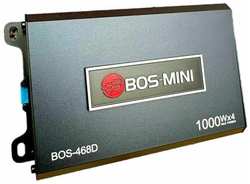 BOS-MINI Усилитель автомобильный для Android магнитолы BOS MINI 468D четырехканальный 4х1000W