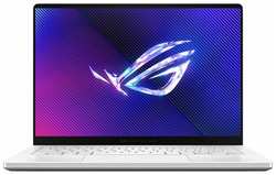 14.0″ Игровой ноутбук ASUS ROG Zephyrus G14 GA403UU-QS077, AMD Ryzen 7 8845HS (3.8 ГГц), RAM 16 ГБ, SSD, 1 ТБ, NVIDIA GeForce RTX 4050 для ноутбуков (6 Гб), Без системы, (90NR0HZ2-M003S0), белый