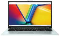 Ноутбуки ASUS Vivobook Go 15 E1504FA-BQ089 AMD Ryzen 5 7520U  / LPDDR5 8GB / 512GB M.2 SSD  / 15.6″ FHD IPS (1920 x 1080) / No OS / Green Grey / 1,6Kg / RU_EN_Keyboard (90NB0ZR3-M00L20)