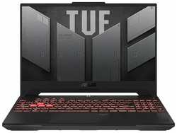 Ноутбук ASUS TUF Gaming A15 FA507NU-LP030 IPS FHD (1920x1080) 90NR0EB5-M00510 Серый 15.6″ AMD Ryzen 7 7735HS, 8ГБ DDR5, 512ГБ SSD, GeForce RTX 4050 6ГБ, Без ОС