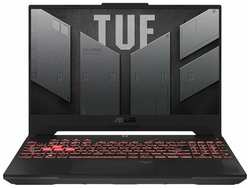 Ноутбук ASUS TUF Gaming F15 FX507VU-LP201 15.6 FullHD (1920x1080) IPS 144 Гц / Intel Core i7-13620H 2.4 ГГц 10 ядер / 16 GB DDR5 4800 МГц / 512 GB SSD / NVIDIA GeForce RTX 4050 6 GB / Без операционной системы серый (90NR0CJ7-M00L80)