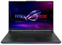 Игровой ноутбук ASUS ROG Strix Scar 18 G814JVR-N6010, 18″ (2560x1600) IPS 240Гц / Intel Core i9-14900HX / 16GB DDR5 / 1ТБ SSD / GeForce RTX 4060 8GB / Без ОС, черный (90NR0IF6-M000C0)