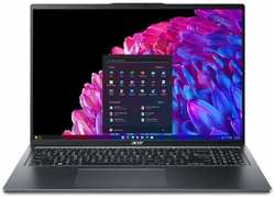 Ноутбук Acer SWIFT GO SFG16-72-790F 16″ (2560x1600) IPS / Intel Core Ultra 7 155H / 16 ГБ DDR5 / 1024 ГБ SSD / Intel Arc Graphics / Windows 11 Home Черный (NX. KUBCD.001)