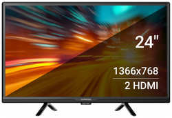Телевизор LED SunWind 24″ SUN-LED24XB203 HD 60Hz DVB-T DVB-T2 DVB-C DVB-S DVB-S2 USB