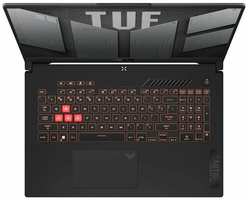Ноутбук ASUS TUF Gaming A17 FA707NV-HX064 17.3″ (1920x1080) IPS 144Hz / AMD Ryzen 5 7535HS / 16GB DDR5 / 1TB SSD / RTX 4060 8GB / Без ОС, grey (90NR0E35-M003R0)