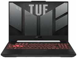 Игровой ноутбук ASUS TUF Gaming A17 FA707NU-HX070 17.3 FullHD (1920x1080) IPS 144 Гц/AMD Ryzen 5 7535HS 3.3 ГГц 6 ядер/16 GB DDR5 4800 МГц/1 ТБ SSD/NVIDIA GeForce RTX 4050 6 GB/Без операционной системы (90NR0EF5-M00430)