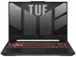 Игровой ноутбук ASUS TUF Gaming A15 FA507NV-LP023 15.6 (1920x1080) IPS 144Гц/AMD Ryzen 7 7735HS/16ГБ DDR5/512ГБ SSD/GeForce RTX 4060 8ГБ/Без ОС, mecha (90NR0E85-M003W0)