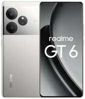 Смартфон realme GT6 16 / 512 ГБ, зеркальный серебряный