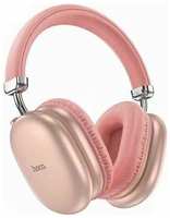 Hoco. Беспроводные полноразмерные наушники Hoco W35Max New Upgrade, 90 часов, розовые