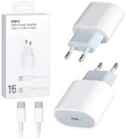 IP Electronics Сетевое зарядное устройство 25Вт с поддержкой быстрой зарядки для iPhone 16 / iPhone 16 Plus / iPhone 16 Pro / iPhone 16 Pro Max / iPad / AirPods