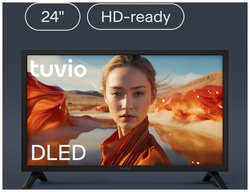 24” Телевизор Tuvio HD-ready DLED на платформе YaOS, TD24HBSV1