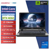 Colorful Игровой ноутбук 15.6″ IPS Intel Core i7-13620H RTX4060 16 ГБ GDDR5