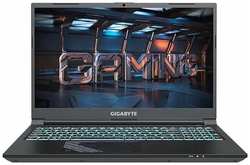 Ноутбук Gigabyte G5 15.6? / Core i5 / 16 / SSD 512 / 4050 для ноутбуков / FreeDOS / черный