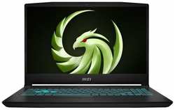 Ноутбук MSI Bravo 15 15.6″ / AMD Ryzen 7 7735HS 3.2 ГГц / NVIDIA GeForce RTX 4050 6GB / 16 / 512Gb / Черный / Windows 11 Home / RU
