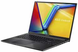 ASUS Ноутбук VivoBook 16 M1605YA-MB34, AMD Ryzen 7 5825U (2.0 ГГц), RAM 16 ГБ, SSD 512 ГБ, AMD Radeon Graphics, (90NB10R1-M00FM0), DOS, черный, Русская раскладка