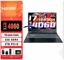 Игровые ноутбуки-HASEE-S8-i7-12650H-32G-2T-RTX4060
