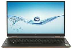 15.6″ Ноутбук HP Spectre x360 15-eb0043ur (22V21EA) черный - 3840x2160, IPS, Intel Core i7 10750H, ядра: 6 х 2.6 ГГц, 16 ГБ, SSD 2048 ГБ, GeForce GTX 1650 Ti - 4 ГБ, Windows 10 Home