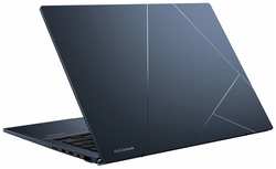 Ноутбук Asus Zenbook 14 UX3402VA-KP696 Core i5 13500H 16Gb SSD512Gb Intel Iris Xe graphics 14″ IPS WQXGA (2560x1600) noOS blue WiFi BT Cam Bag (90NB10G1-M014W0)
