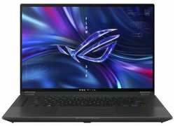 Ноутбук игровой ASUS ROG Flow GV601VI-NL062W 90NR0G01-M00390, 16″, 2023, трансформер, IPS, Intel Core i9 13900H 2.6ГГц, 14-ядерный, 32ГБ DDR5, 1ТБ SSD, NVIDIA GeForce RTX 4070 для ноутбуков - 8 ГБ, Windows 11 Home, черный