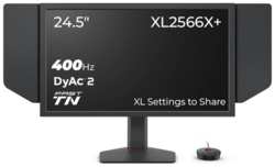 24″ Монитор для киберспорта BENQ ZOWIE XL2566X+, 1920x1080, TN, 400 Гц, 1000:1, 320cd, 1ms, 2HDMI, DP, с козырьком