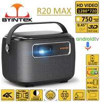 Портативный проектор BYINTEK R20 MAX, DLP, 15600 мАч