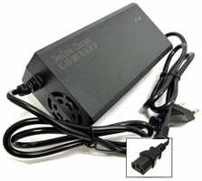 DENLIVE Зарядное устройство (зарядник) 48v 2A для электровелосипеда/электросамоката, разъем C13