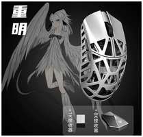 WLMOUSE Беспроводная игровая мышь createkeebs Beast X Max, Silvery TTC